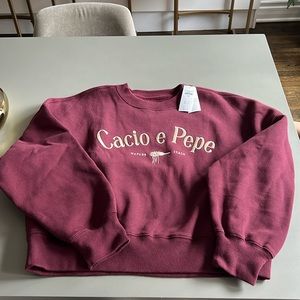 Cacio e Pepe A&F sweatshirt - NWT